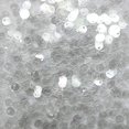 thumbnail image 2 of 6mm Sequins Crystal Clear Transparent Medium Top Hole Made in USA, 2 of 4