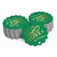 thumbnail image 2 of Inkdotpot Pack Of 50 Real Gold Foil Paper Tags Let Love Sparkle Wedding Favor Hang Tags, 2 of 6