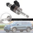 thumbnail image 1 of Injecteur de Carburant 16010-RLV-315 pour Honda Pilot/Ossey/Rideline 3,5 L V6, 1 of 5