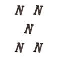 thumbnail image 3 of relayinert House Sign With Retro 3D Wide Range Of Uses And Durable Weather-resistant Metal House Numbers Retro 3D Sign N 5Set, 3 of 6