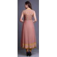 thumbnail image 4 of Bimba Robe Anarkali Fleurie Pêche pour Femmes Kurti Imprimé Ethnique Indien Longue Kurta Robe de Soirée X-Small, 4 of 6