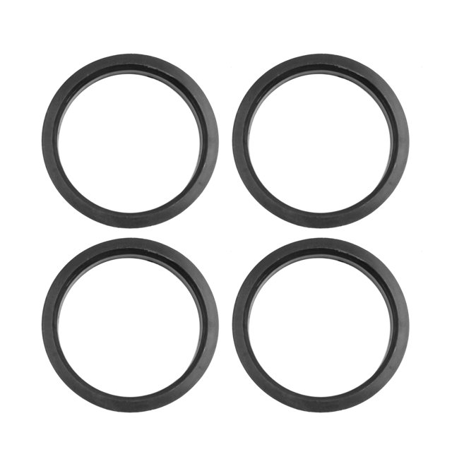 Unique Bargains 4pcs Plastic Hub Centric Rings Wheel Bore Center 73.1 to 56.6mm