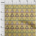 thumbnail image 2 of oneOone Silk Tabby Yellow Fabric Geometric Sewing Craft Projects Fabric Prints By Yard 42 Inch Wide, 2 of 4