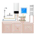 thumbnail image 2 of WiFi Smart Thermostat Temperature Controller LCD Display Week Programmable for Water Heating Tuya APP Control Compatible with Home, 2 of 7