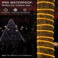 thumbnail image 3 of LED Rope Lights 120 LED/46ft Christmas Lights Outdoor IP65 Waterproof Fairy Tube Twinkle String Lights USB Powered&Timer 4 Mode Remote for Bedroom Party Home Patio Indoor Decorations  16, 3 of 7