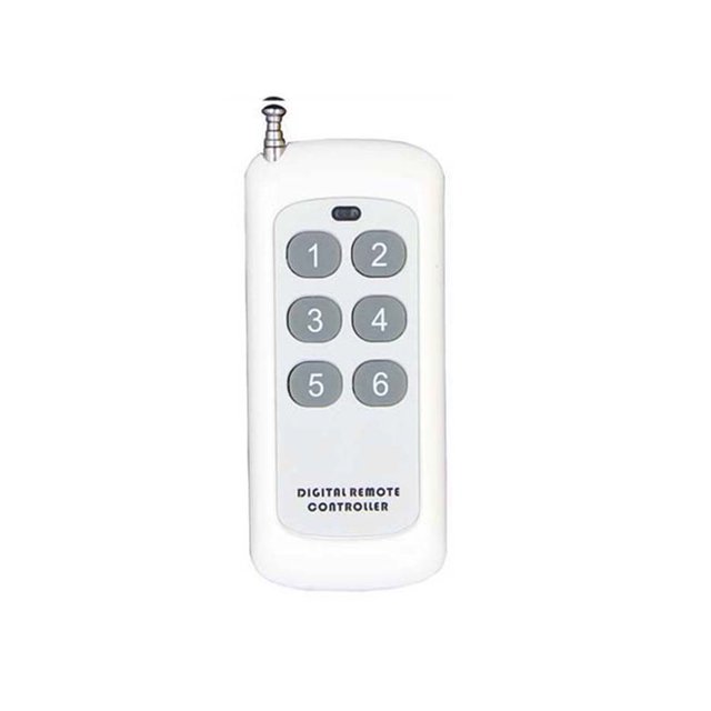 Yeacher 1000m Long Distance High Power 6CH Wireless Remote Control 6 Channel RF 433 Portable Key Fob