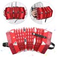 thumbnail image 4 of Concertina Accordion, Concertina Instrument, Professional With Storage Bag 7.1 X 6.7 X 6.7Inch For Adults Children Red, 4 of 8
