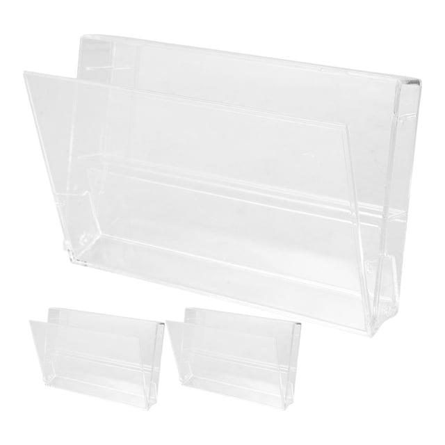 Miangastore WORGEOUS 3 Pcs Blank Audio Cassette Tape Case Recorder Holder