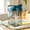 bleu, variante sur Fiudx Tasse à Grand Ventre d'Été pour Étudiants, Tasse de Thé au Lait avec Paille, Bouteille d'Eau en Plastique Étanche à 360° pour Boissons Chaudes et Froides, Gobelet Isolé de 10 Oz avec Lumière, Cadeau pour Filles