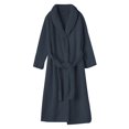 thumbnail image 1 of Penkiiy Womens Robe Long Kint Bathrobe Lightweight Soft Robes Ladies Bath Robe L Gray, 1 of 2