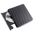 thumbnail image 1 of yeacher External USB 3.0 DVD Burner with High-Speed Writing, Black ABS Shell, 8MB Cache, Supports DVD/CD Formats, Compact Design for PC/Laptop, 1 of 7