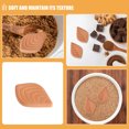 thumbnail image 2 of Shisuyan 2pcs Reusable Leaf Shaped Terracotta Sugar Savers For Food Containers Brown Sugar Keeper And Softener Portable Sugar Saver For Home, 2 of 9
