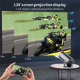 thumbnail image 4 of Mini Projecteur 270° Bluetooth 5.2, Projecteur Vidéo Portable Wi‐Fi 200 ANSI Lum, Projecteur Auto Keystone 4K avec Système Android, 4 of 5