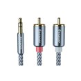 thumbnail image 4 of Essager 3.5mm to RCA Braided Cable Splitter Cord 3.5mm to TV Computer Amplifier Audio Adapter Cable, 5 Meter, 4 of 9