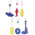 thumbnail image 4 of 6x Porte-Clés Flottant Pendentif Flottant Porte-Clés pour Extérieur, 4 of 8