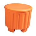 thumbnail image 3 of Lipstore Storage Ottoman Creative Shoe Changing Stool for Bedroom Living Room Balcony Orange, 3 of 8
