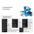 thumbnail image 3 of Dvkptbk Fully Assembled 3 D Markering Suitable for Beginners and Children Mini 3 D Makering with Automatic Leveling Function High-precision home decor, 3 of 7