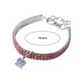 thumbnail image 3 of CBFFDC Wedding Gift For Pets Pet Collar Fine Workmanship Sparkling 3 Layer Necklace for Parties And Special Occasions, 3 of 6