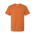 thumbnail image 1 of Hanes Mens Big ComfortWash Garment Dyed Short Sleeve Tee, S, Texas Orange, 1 of 1