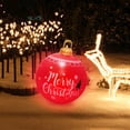 thumbnail image 4 of Room Decorations 60CM Outdoor Christmas Inflatable Decorated Ball Giant Christmas Inflatable Ball Christmas Tree Decorations With Lamp House Decor on Clearance, 4 of 5