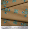 thumbnail image 3 of Soimoi Polyester Crepe Fabric Damask & Mandala Decorative Print Fabric by The Yard 42 Inch Wide, 3 of 3