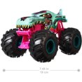 thumbnail image 3 of Hot Wheels Monster Trucks 1:24 Zombie-Wrex Vehicle, 3 of 4