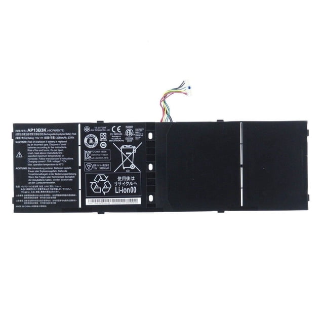 Nouvelle Batterie Authentique AP13B3K AP13B8K pour Acer Aspire M5-583 M5-583P R7-571 R7-571G R7-572 R7-572G R3-471TG V5-583P V5-552PG-X809 V5-552G V5-572P V5-573P V7-481 V5-472P V5-572G V7-482P 4ICP6/60