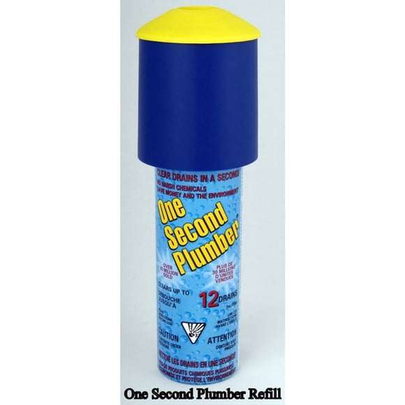 One Second Plumber Refill - 12 Shot
