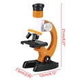 thumbnail image 2 of WSBDENLK Children's Optical Microscope 1200 Times High-definition Junior High School Students Biological Science Experiments Educational Toys Christmas Gifts Gifts Children Fall Savings Clearance, 2 of 2
