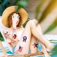 thumbnail image 4 of Xihbxyly American Flag Sticker Independence Day Sticker 10 PC Holiday Deals, 4 of 7
