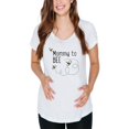 thumbnail image 1 of Bees Bumblebee Mommy to Bee Be Maternity Soft T Shirt, 1 of 1