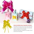 thumbnail image 3 of Unatoiry 10 Pieces Bow Pull Decor Festive Packing Lightweight Hand-Pulled Flower Wedding Birthday Christmas Holiday Accessory Gold Yellow 1Set, 3 of 6