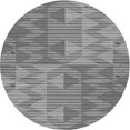 thumbnail image 1 of Ahgly Tapis d'Intérieur Lavable en Machine Carré Gris Cendré Transitionnel, 3 Pieds Carré, 1 of 7