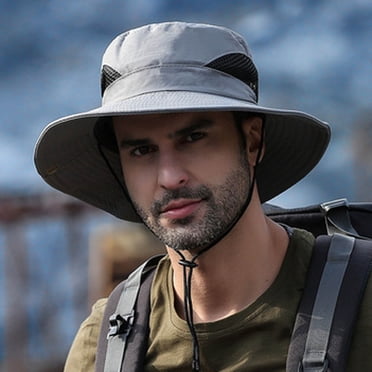 CEHVOM Men Sun Cap Fishing Hat Quick Dry Outdoor Hat UV Protection Cap