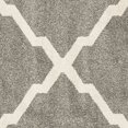 thumbnail image 2 of Safavieh Amherst Tapis Intérieur Extérieur Gris Foncé - Carré 5 Pieds, 2 of 3