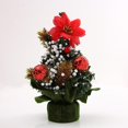 thumbnail image 1 of Mini Arbre de Noël de Table Petit Bureau Ornement de Fête Arbre Décoré, 1 of 6
