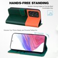 thumbnail image 3 of Compatible avec Samsung Galaxy A53 5G Étui Portefeuille Motif Animaux Mignons avec Fentes pour Cartes et Rabat, 3 of 5