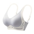 thumbnail image 2 of Women's Wireless Seamless Comfort Bra Soft T Shirt Bra Supportive Breathable Everyday Wear, 2 of 7