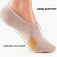 thumbnail image 2 of No Show Socks Women Cotton Fall And Winter Sweat Absorbing Socks, 2 of 3