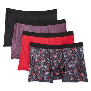 Athletic Works Men's Everyday Trunks 4-Pack