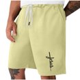 thumbnail image 1 of Diufon Men's Athletic Shorts Drawstring Waisted Outdoor Sport Shorts Spring Summer Hiking Shorts with Pockets, 1 of 4