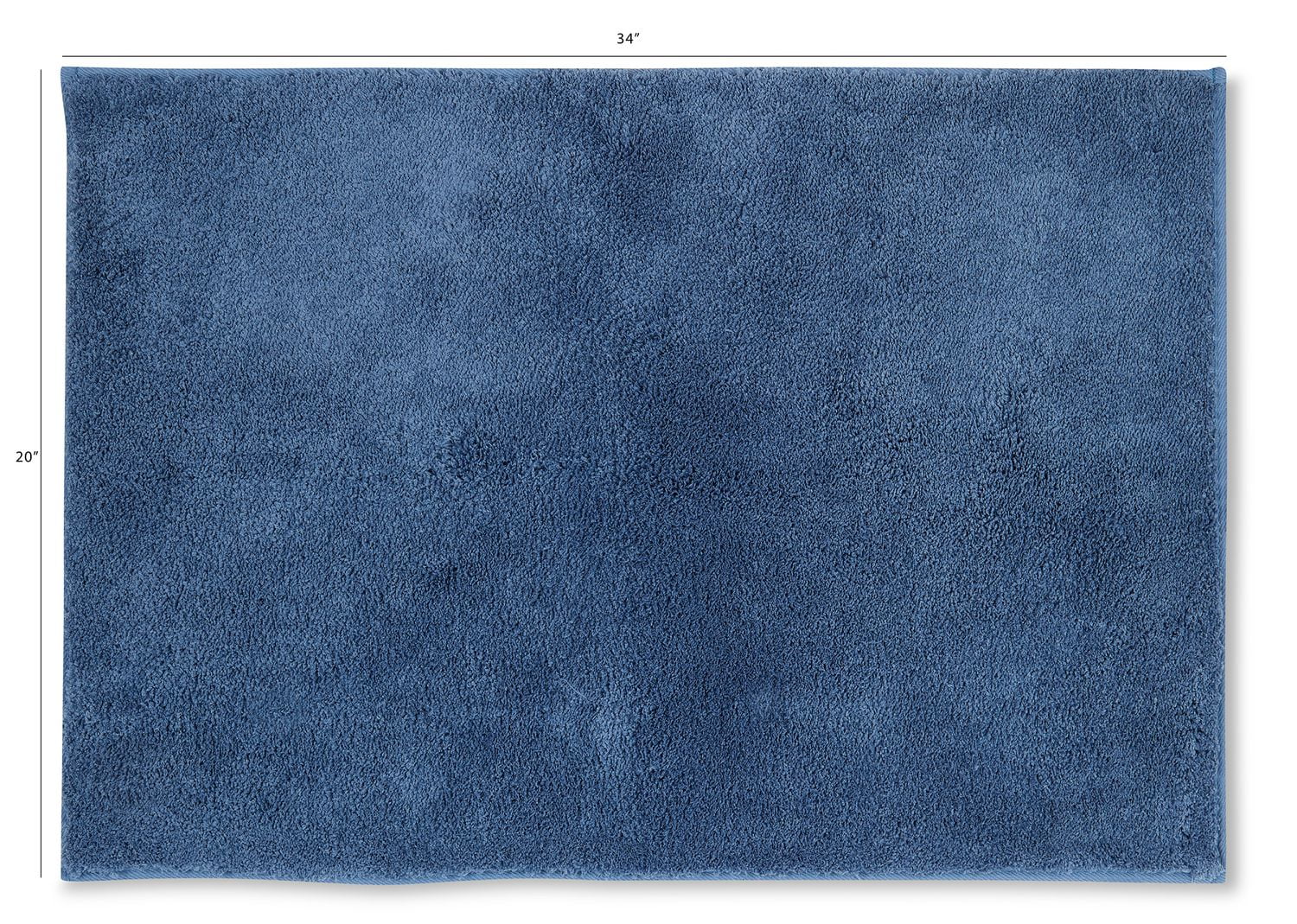 Mainstays Lotus Super Soft Bath Mats, 20" x 34"