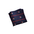 thumbnail image 1 of Male Handkerchief Supple Hand-made Hand Towel practical in use; it Business Wedding Party Suit Embroidery Pattern Square for Shopping Style 19, 1 of 7