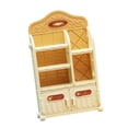 thumbnail image 4 of Xuanheng Armoire de Présentation pour Café 1/12 Mini Étagère de Rangement Support pour Accessoires de Construction Brun, 4 of 8