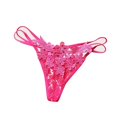 thumbnail image 1 of Sexy Rhinestones Thong Women Underwear Lingerie Lace G G String String Hollow Out Tanga, 1 of 2