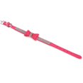 thumbnail image 3 of Rose Rouge TP 30x1.5cm Collier pour Chat en Microfibre Suédine Double Nœud Cristal Étincelant Strass Fourniture pour Animaux, 3 of 5