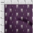thumbnail image 1 of oneOone Cotton Poplin Fabric Ikat Style Kasuri Print Fabric BTY 56 Inch Wide, 1 of 4