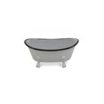 thumbnail image 1 of Cheungs 5130GR Gray Metal Bathtub Decor, 1 of 1