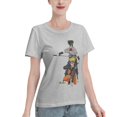 thumbnail image 2 of T-Shirt Basique à Manches Courtes pour Femmes Naruto Naruto Sasuke, 2 of 6