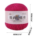thumbnail image 3 of Clearance under $1 Tyidzon Fashion Crochet Thread Cotton Knitting Yarn Thread Balls Knitting Thread Yarn for Crocheting, 3 of 5